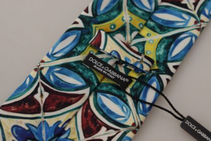 Dolce & Gabbana - Multicolor Majolica Silk Tie