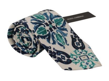 Dolce & Gabbana - Elegant Multicolor Silk Tie