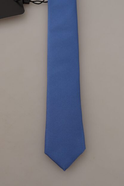 Dolce & Gabbana - Elegant Blue Silk Men's Tie