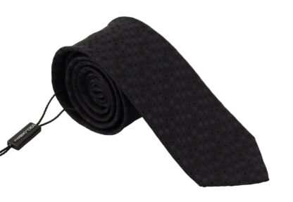 Dolce & Gabbana - Elegant Silk Men's Tie in Classic Black