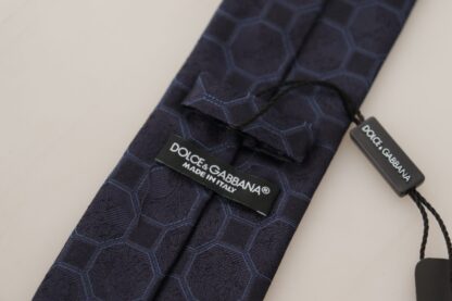 Dolce & Gabbana - Elegant Silk Blue Necktie