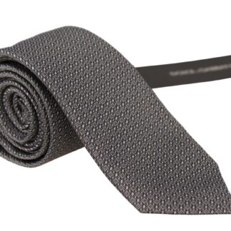 Dolce & Gabbana - Elegant Bordeaux Silk Tie