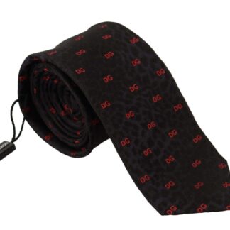 Dolce & Gabbana - Elegant Silk Maroon Bow Tie