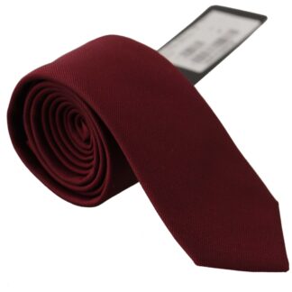 Dolce & Gabbana - Elegant Pink Silk Tie for Sophisticated Gentlemen