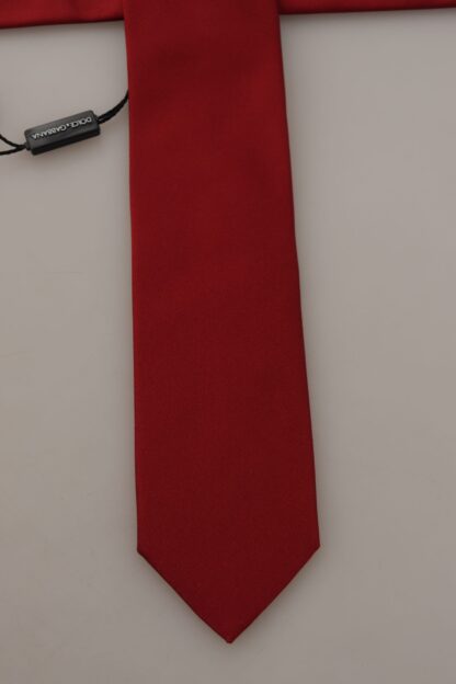 Dolce & Gabbana - Exclusive Silk Red Tie