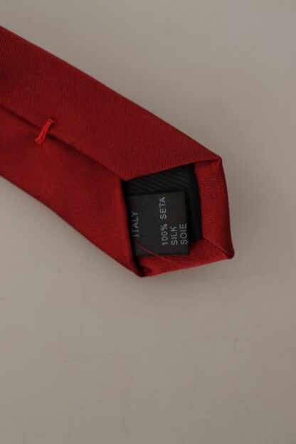 Dolce & Gabbana - Exclusive Silk Red Tie