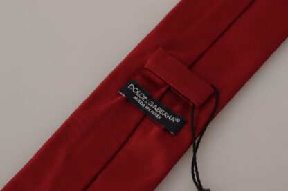 Dolce & Gabbana - Exclusive Silk Red Tie