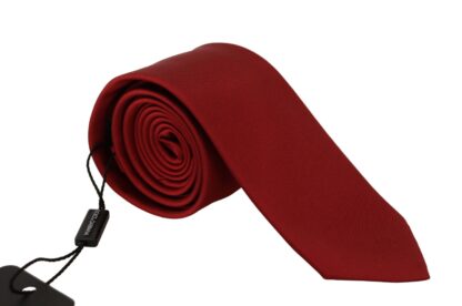 Dolce & Gabbana - Exclusive Silk Red Tie