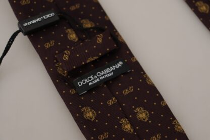 Dolce & Gabbana - Elegant Black Silk Tie