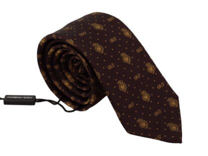 Dolce & Gabbana - Elegant Black Silk Tie