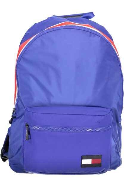 Tommy Hilfiger - Blue Nylon Men Backpack