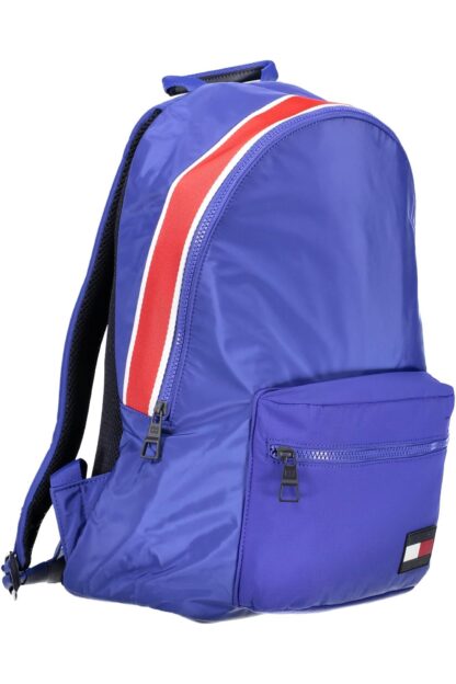 Tommy Hilfiger - Blue Nylon Men Backpack