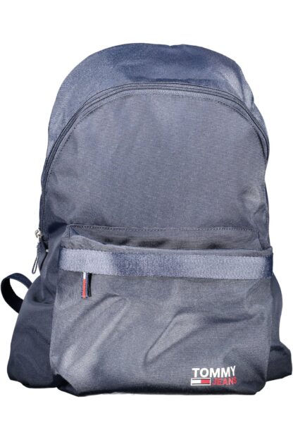 Tommy Hilfiger - Blue Polyester Men Backpack