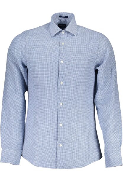 Gant - Blue Cotton Men Shirt