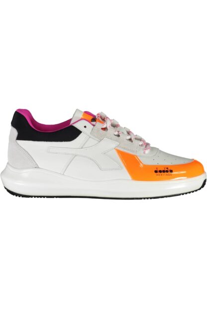 Diadora - White Fabric Men Sneaker