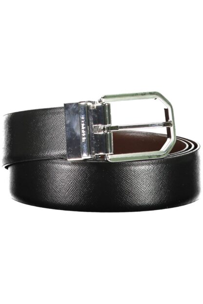 Calvin Klein - Black Leather Men Belt