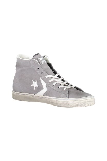 Converse - Gray Leather Men Sneaker