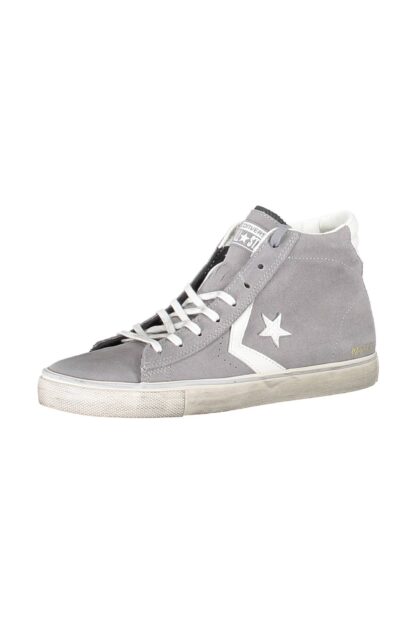 Converse - Gray Leather Men Sneaker