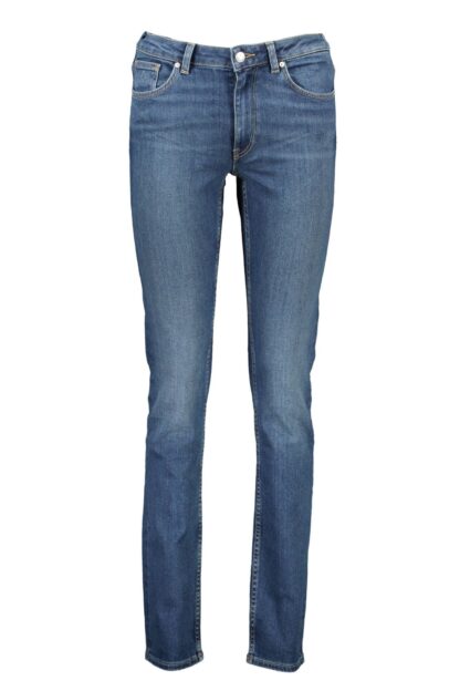 Gant - Blue Cotton Women Jeans