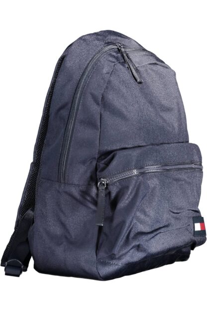 Tommy Hilfiger - Blue Polyester Men Backpack