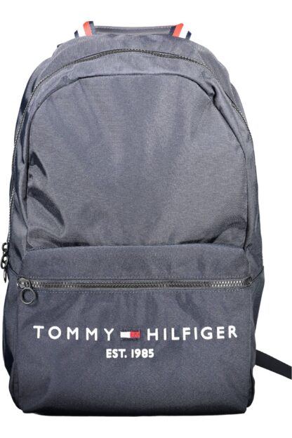 Tommy Hilfiger - Blue Polyester Men Backpack