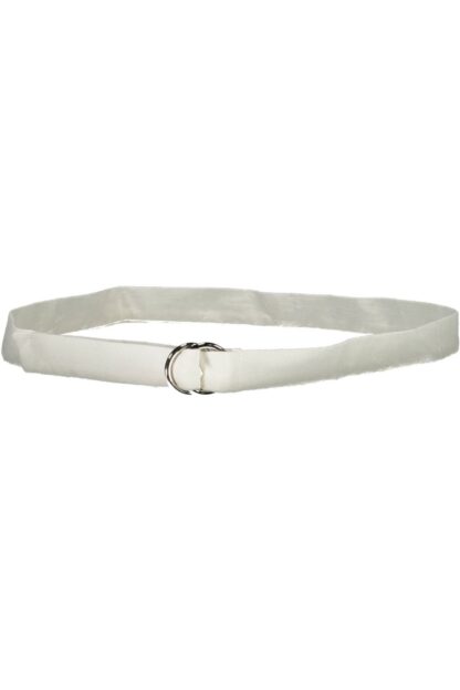 Gant - White Cotton Men Belt