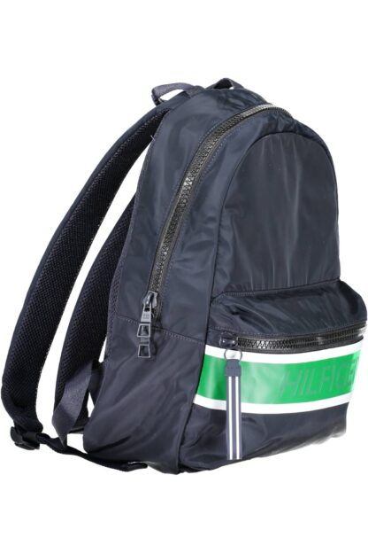 Tommy Hilfiger - Blue Polyester Men Backpack