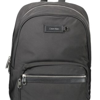 Calvin Klein - Black Polyester Men Backpack