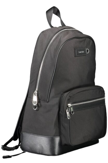 Calvin Klein - Black Polyester Men Backpack