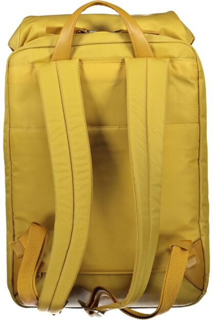 Piquadro - Yellow Nylon Men Backpack