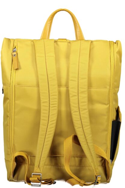 Piquadro - Yellow Nylon Men Backpack