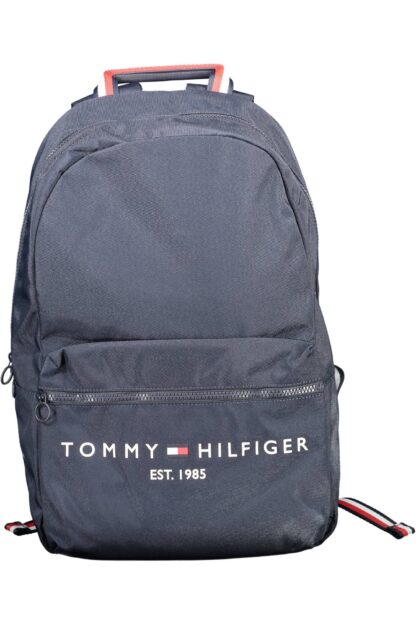 Tommy Hilfiger - Blue Polyester Men Backpack