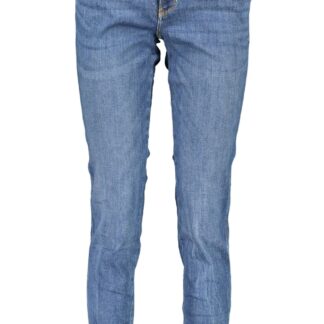 Calvin Klein Blue Cotton Jeans & Pant