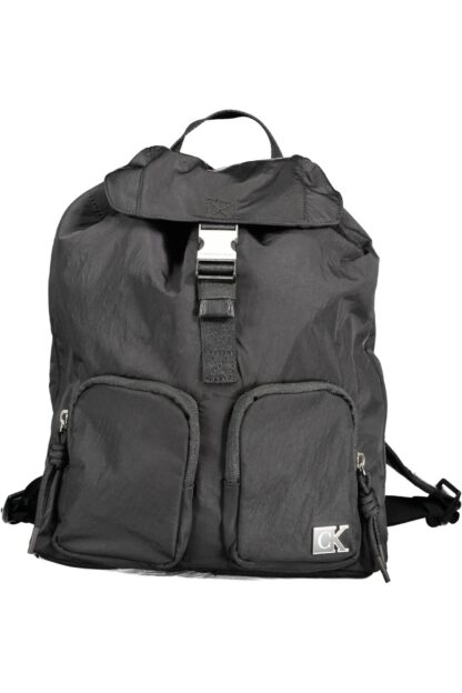 Calvin Klein - Black Nylon Women Backpack