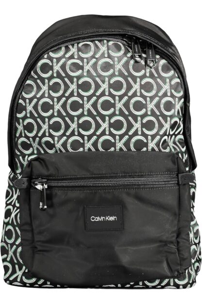 Calvin Klein - Black Polyester Men Backpack