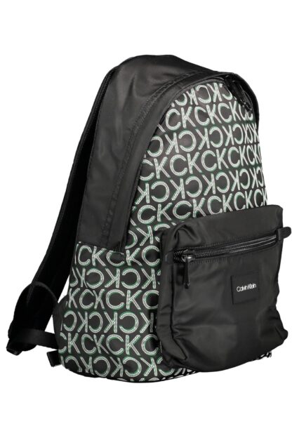 Calvin Klein - Black Polyester Men Backpack