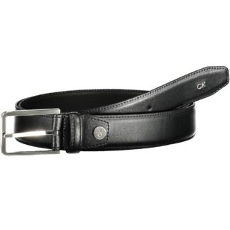 Levi's - Black Leather Men Belt