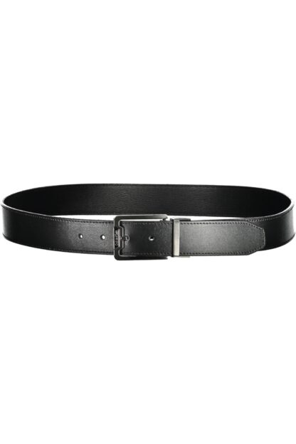 Calvin Klein - Black Leather Men Belt