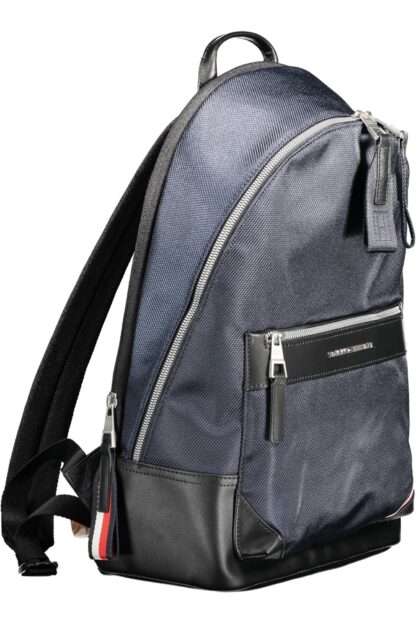 Tommy Hilfiger - Blue Polyester Men Backpack