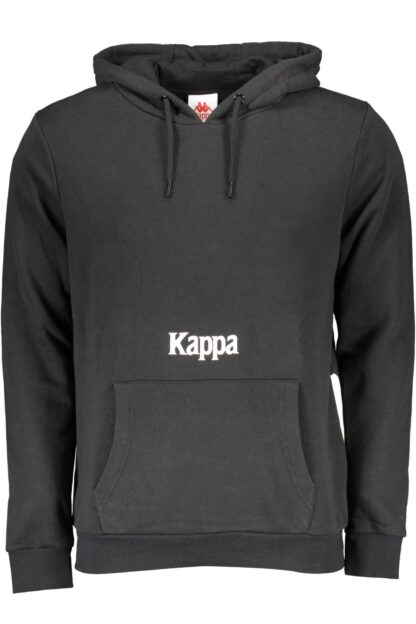 Kappa - Black Cotton Men Sweater