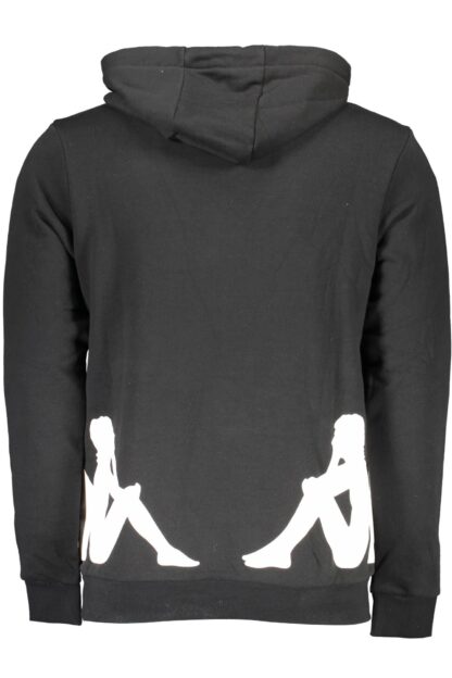 Kappa - Black Cotton Men Sweater