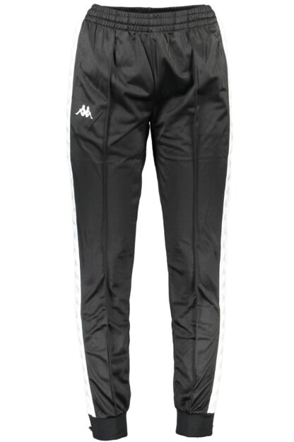 Kappa - Black Polyester Men Sports Trouser