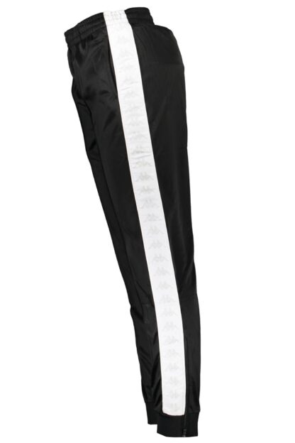 Kappa - Black Polyester Men Sports Trouser