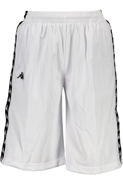 Kappa - White Polyester Men Short