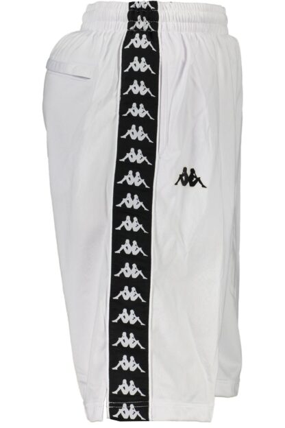 Kappa - White Polyester Men Short