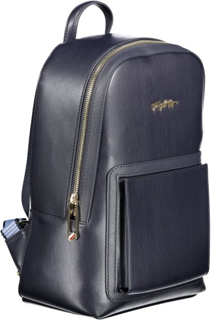 Tommy Hilfiger - Blue Polyurethane Women Backpack