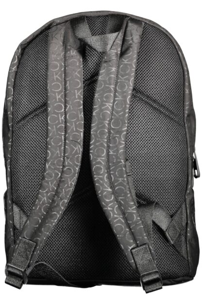 Calvin Klein - Black Polyester Men Backpack