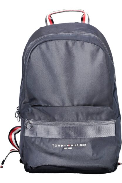 Tommy Hilfiger - Blue Polyester Men Backpack