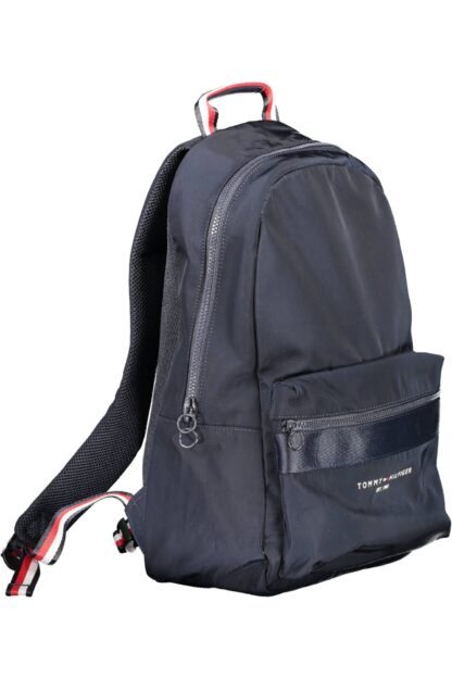 Tommy Hilfiger - Blue Polyester Men Backpack