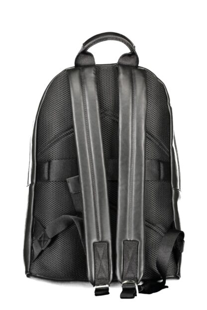 Calvin Klein - Black Polyester Men Backpack